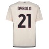 Officiële Voetbalshirt + Korte Broek AS Roma Dybala 21 Uit 2023-24 - Kids